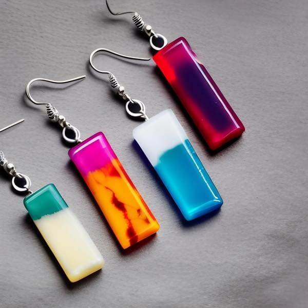 Epoxy Colorful Jewelry