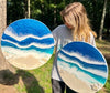 Epoxy and Liquid Dye Art