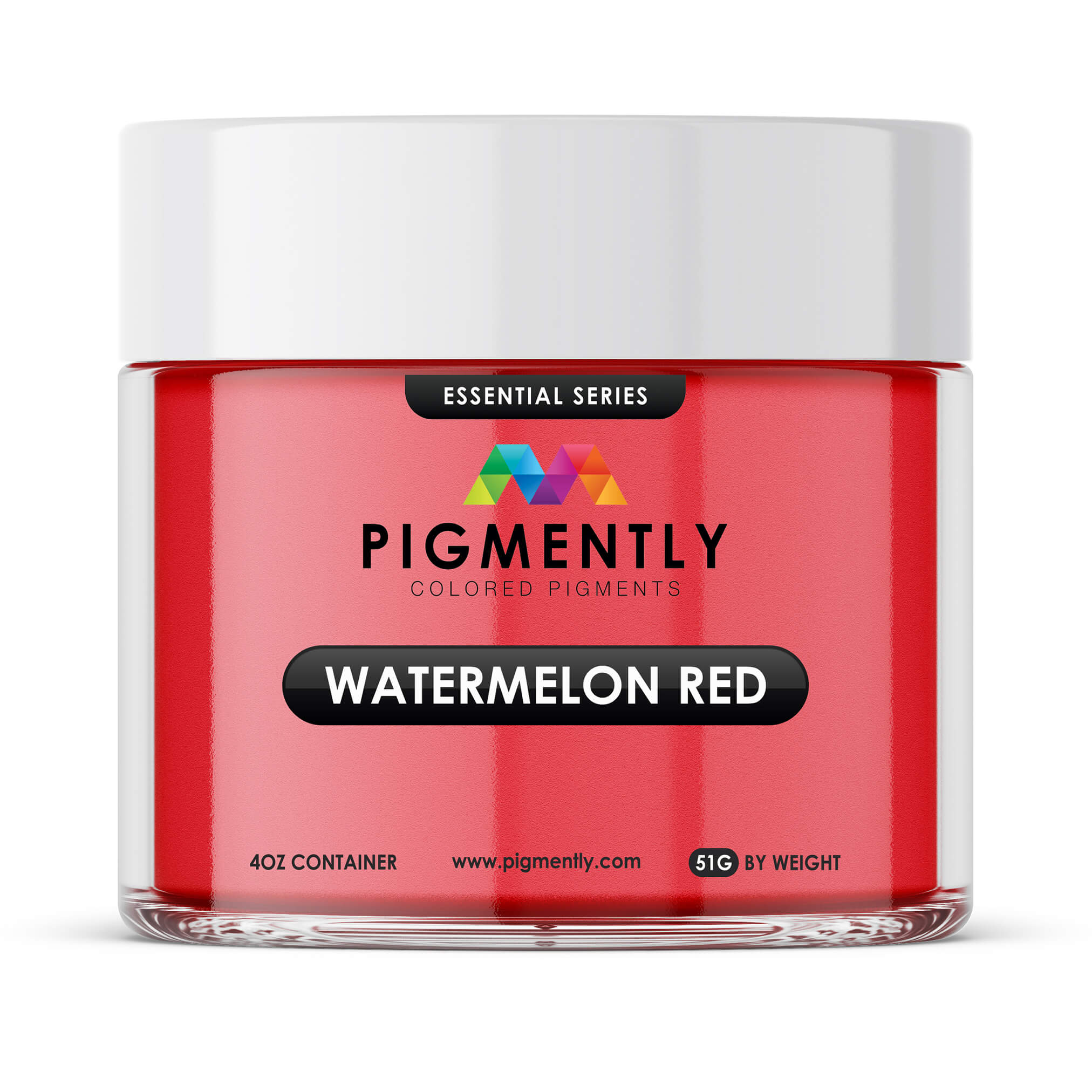 Pigmently Mica Powder Watermelon Red 51g Epoxy Color Pigment