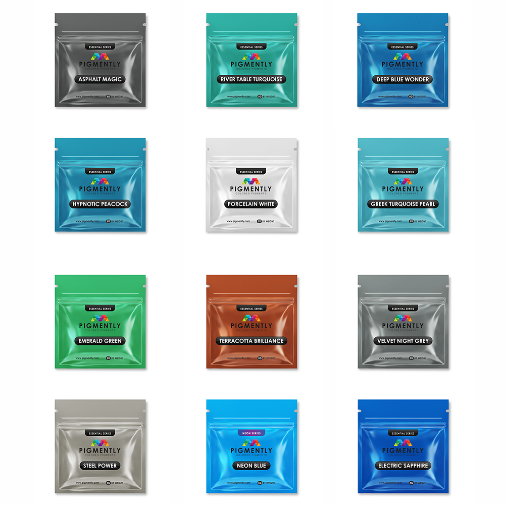 12 Pack 5g bags of pigments