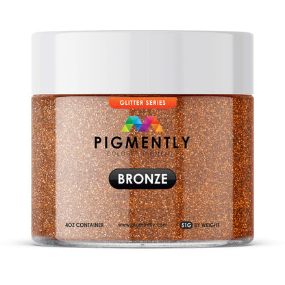 Pigmently Glitter Bronze Mica Powder