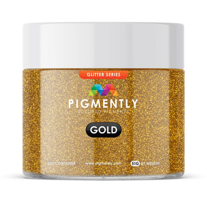 Pigmently Glitter Gold Mica Powder