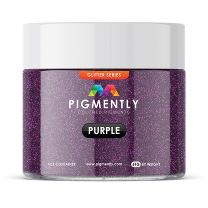 Pigmently Glitter Purple Mica Powder