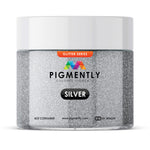 Pigmently Glitter Silver Mica Powder