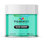 Pigmently Glow Blue Green Mica Powder