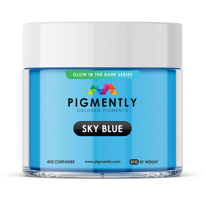 Pigmently Glow Sky Blue Mica Powder
