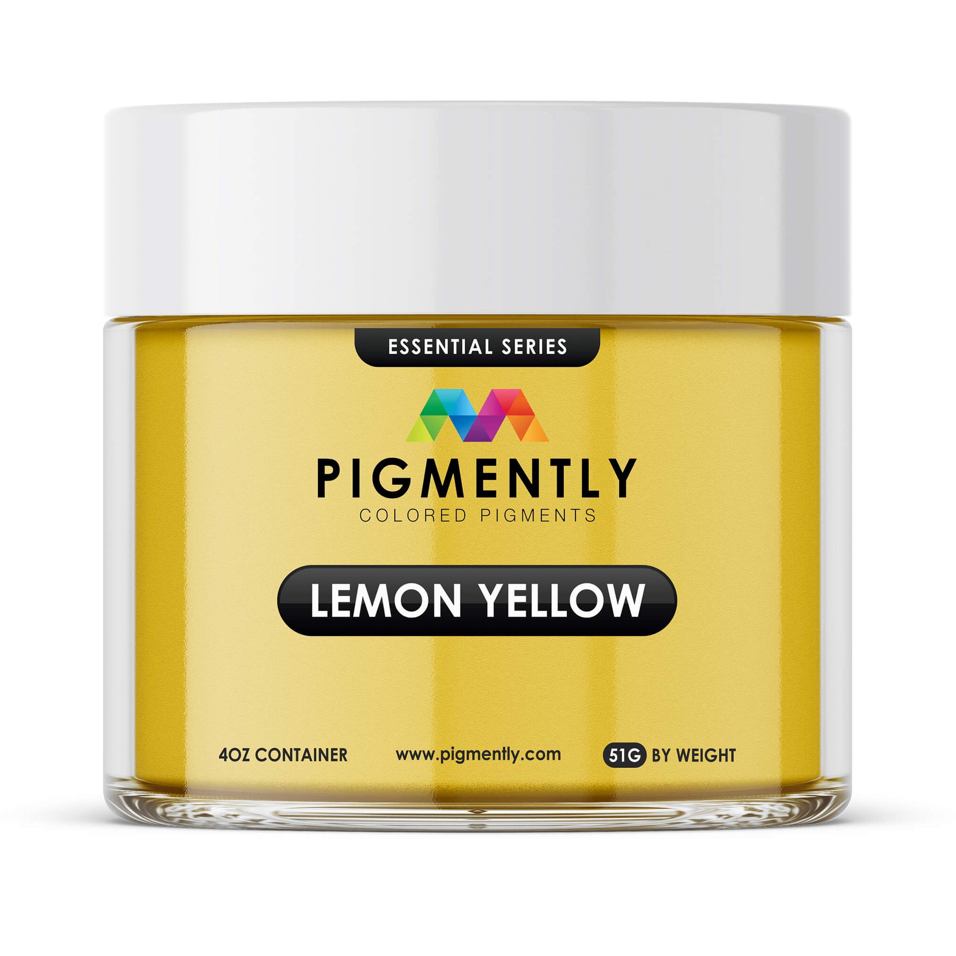 Pigmently Lemon Yellow Mica Powder