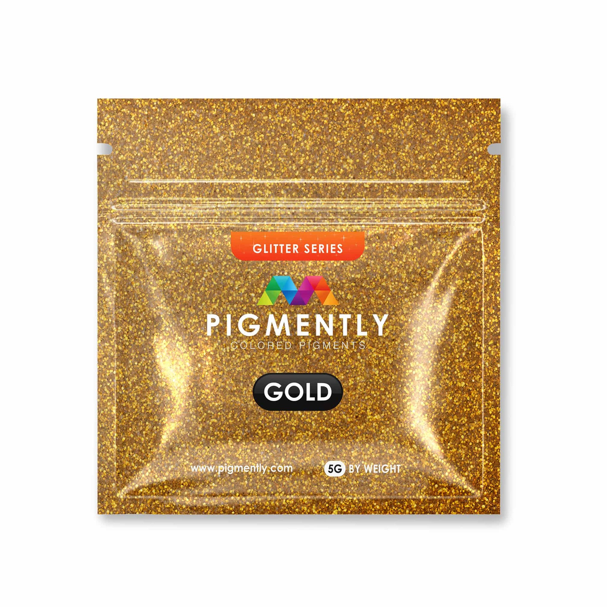 Pigmently Glitter Gold Mica Powder