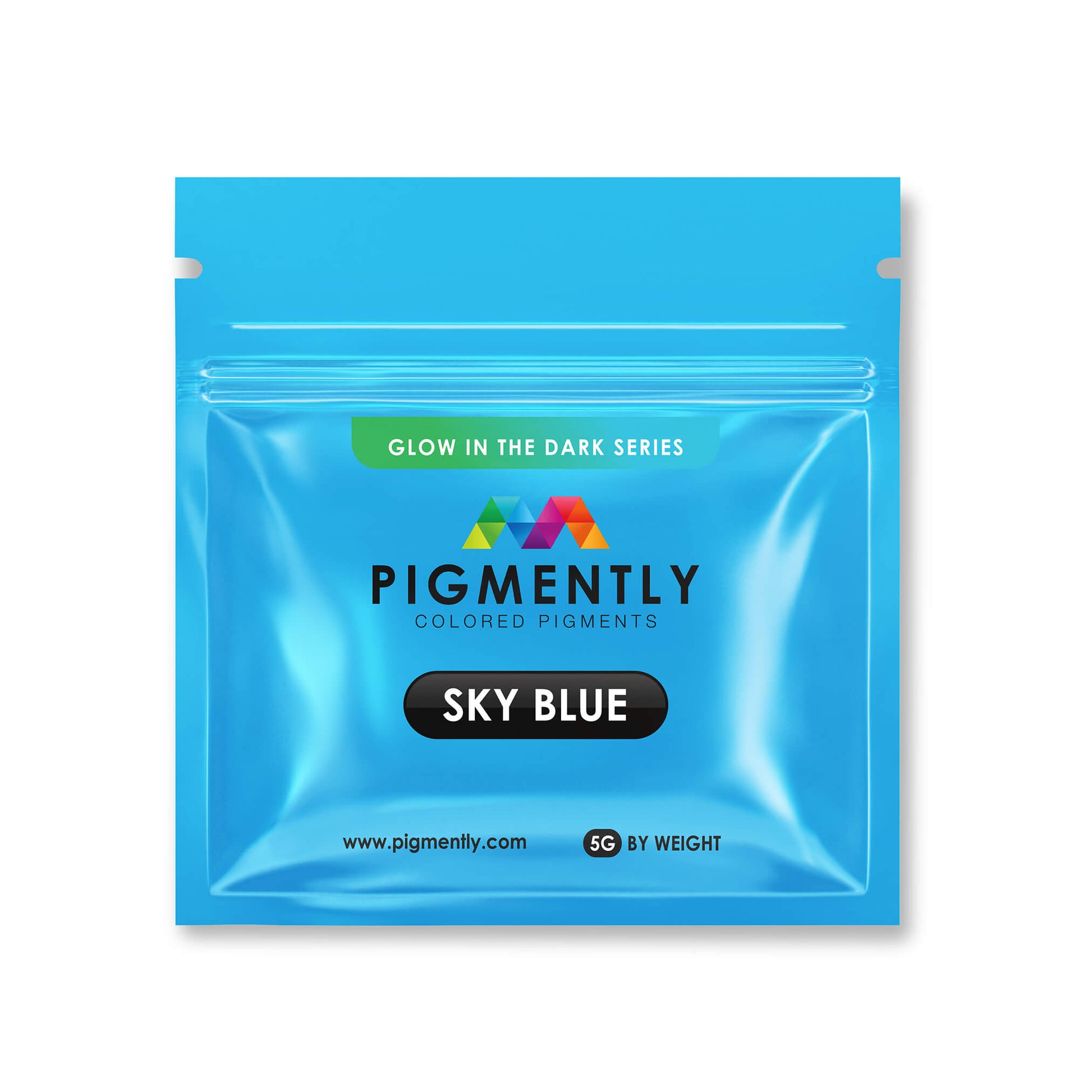 Pigmently Glow Sky Blue Mica Powder