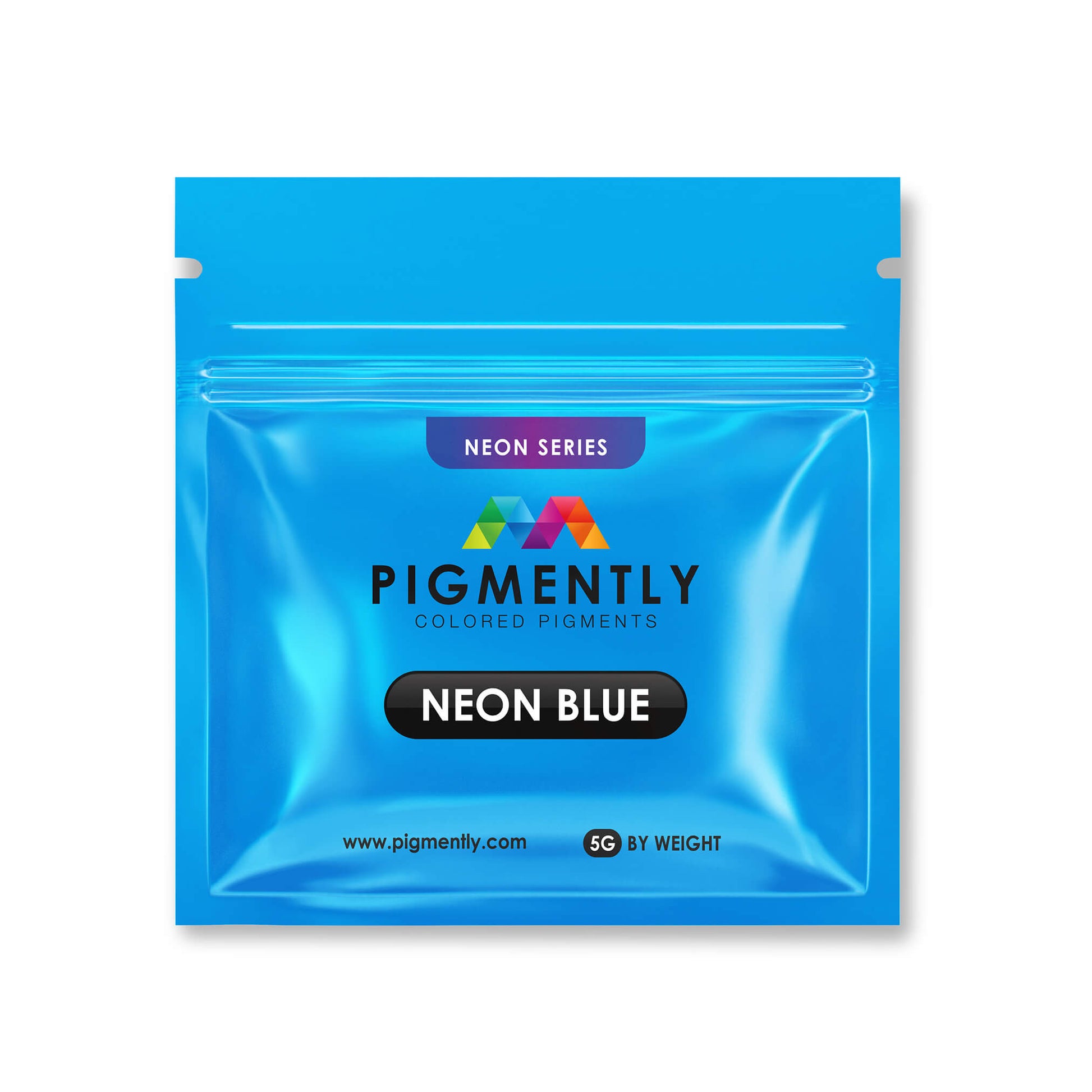 Pigmently Neon Blue Mica Powder
