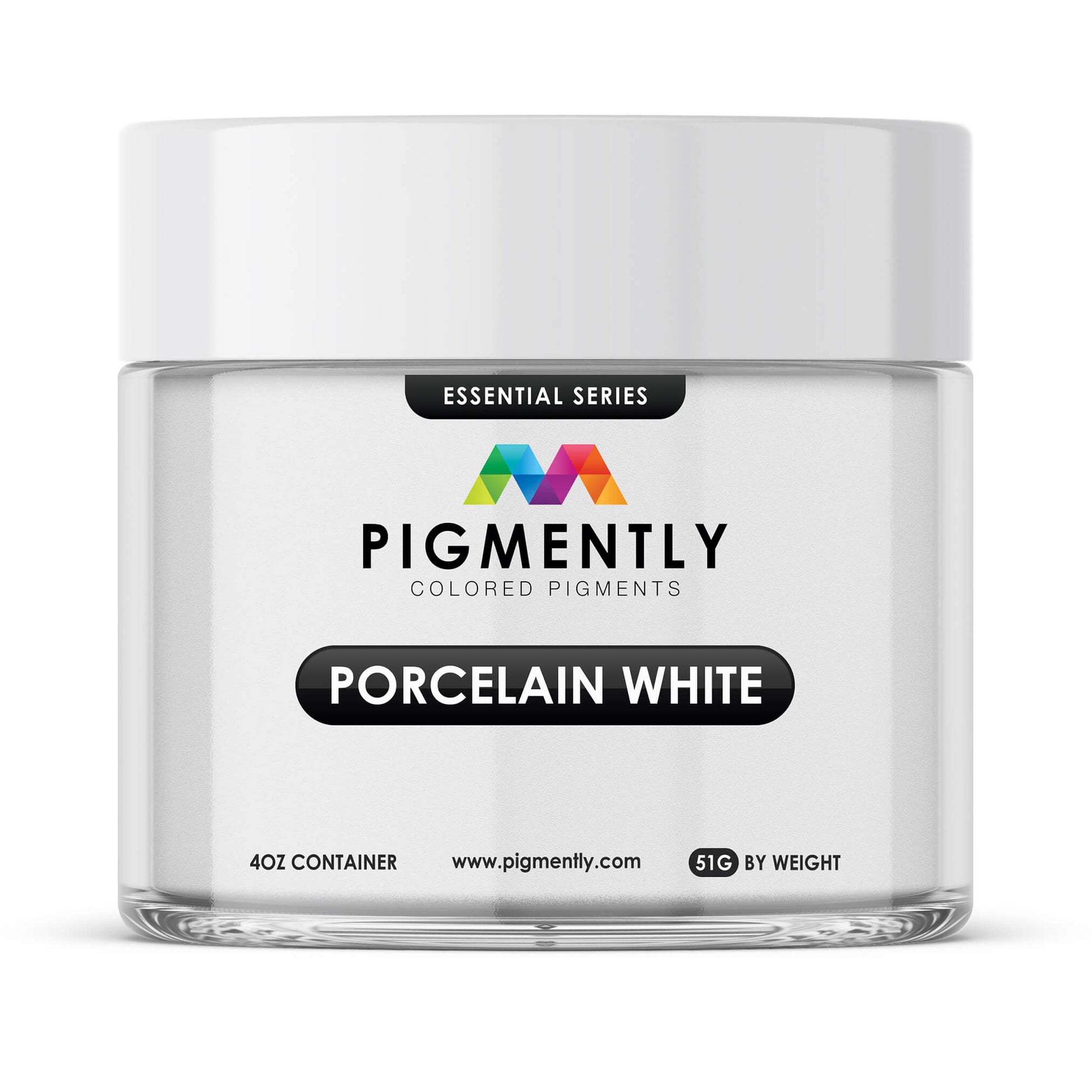 Pigmently Porcelain White Mica Powder