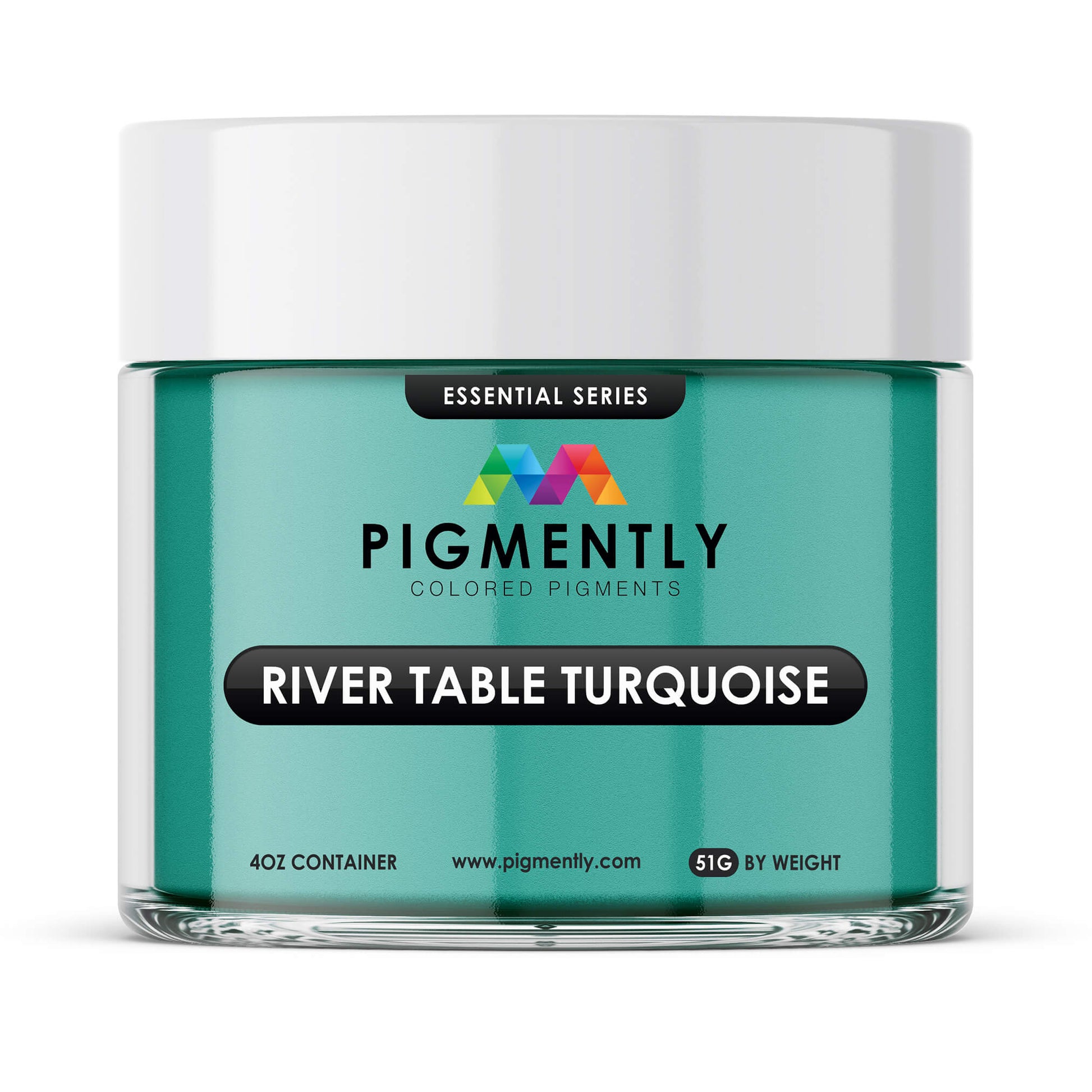 Pigmently River Table Turquoise Mica Powder