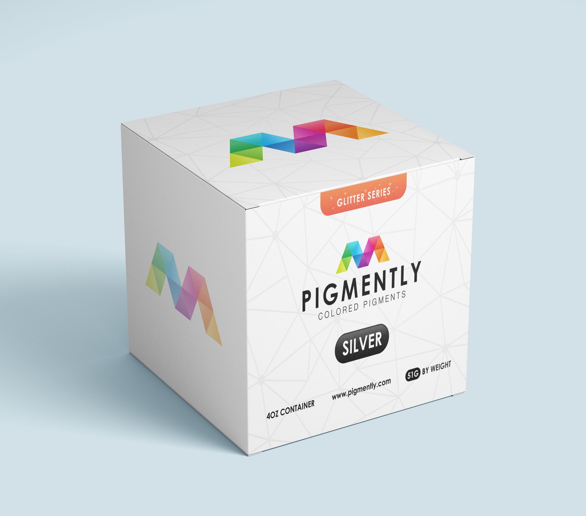 Pigmently Pigment Powder Glitter Silver