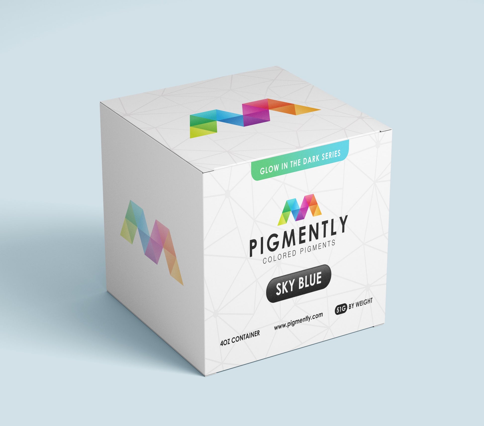 Pigmently Pigment Powder Glow Sky Blue