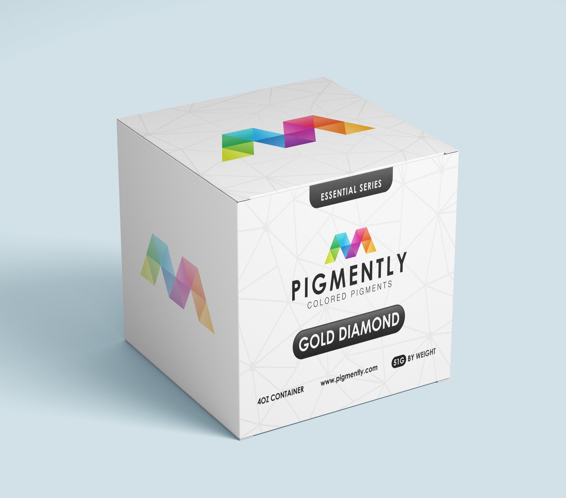 Pigmently Pigment Powder Gold Diamond