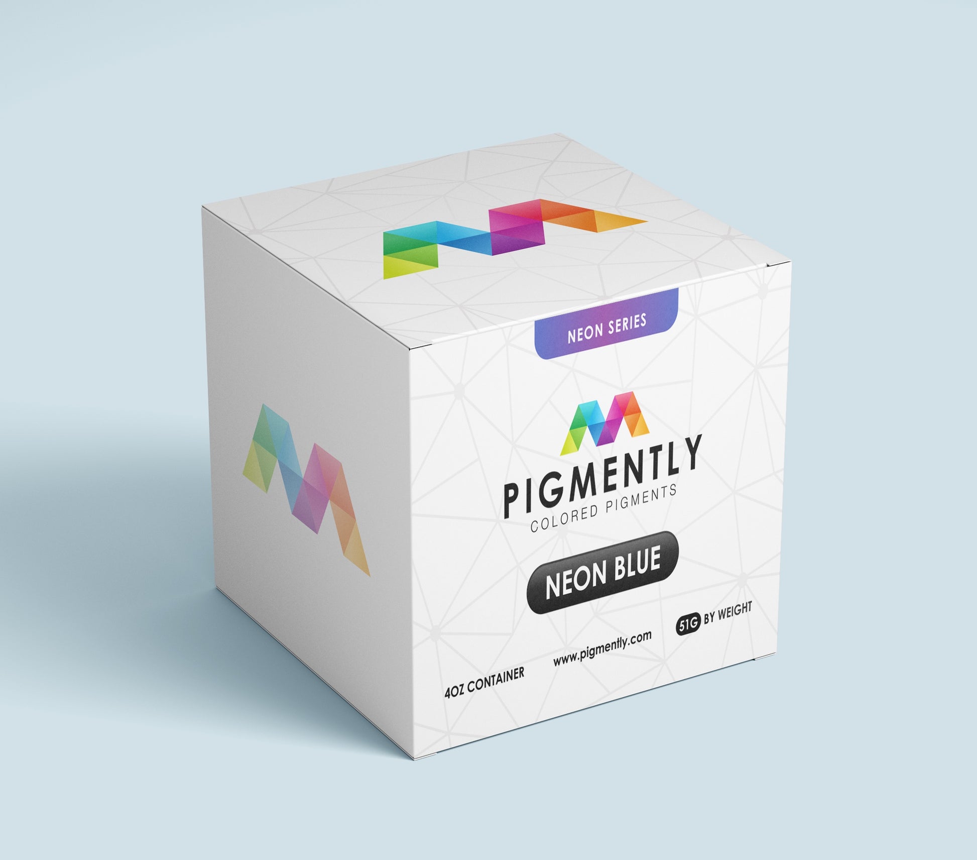Pigmently Pigment Powder Neon Blue